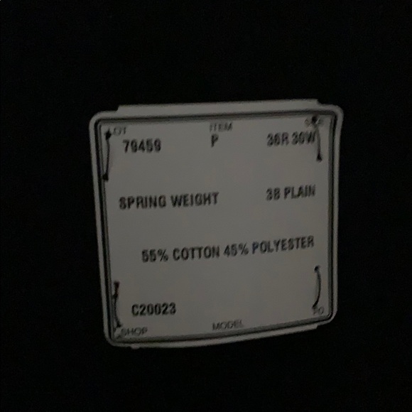 Jos A. Bank three button suit - navy - Picture 5 of 5